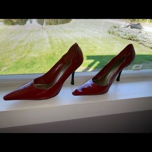 Bcbg red heels
